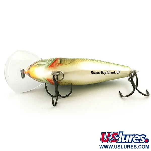 Rapala Scatter Rap Crank 07 vobleris, Ešerys, 15g, Scatter Lip, #6653
