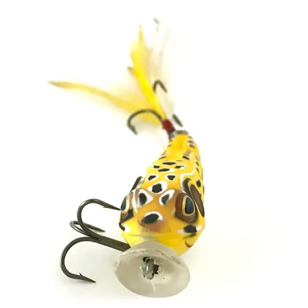 LiveTarget Popper Live Target Frog Paviršinis, Geltona, 7g, #6660