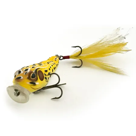 LiveTarget Popper Live Target Frog Paviršinis, Geltona, 7g, #6660