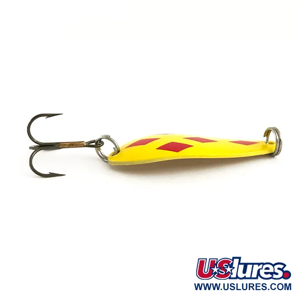 Blue Fox Strobe Tear Drop Blizgė, Five of Diamonds, 11g, Auksas, #6661