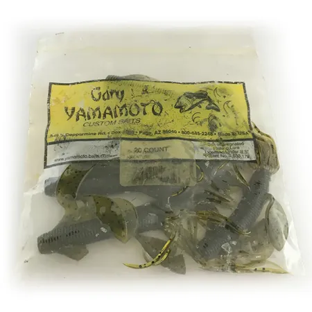 Gary Yamamoto Kreature Minkštas Masalas, Green Pumpkin, 10cm, #6666