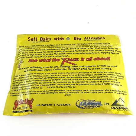 Strike King Rage Tail Rage Craw Minkštas Masalas, Watermelon Meat, 9cm, #6673