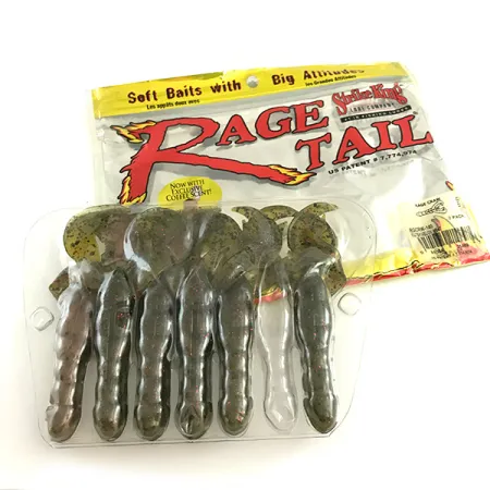 Strike King Rage Tail Rage Craw Minkštas masalas 6 vnt.