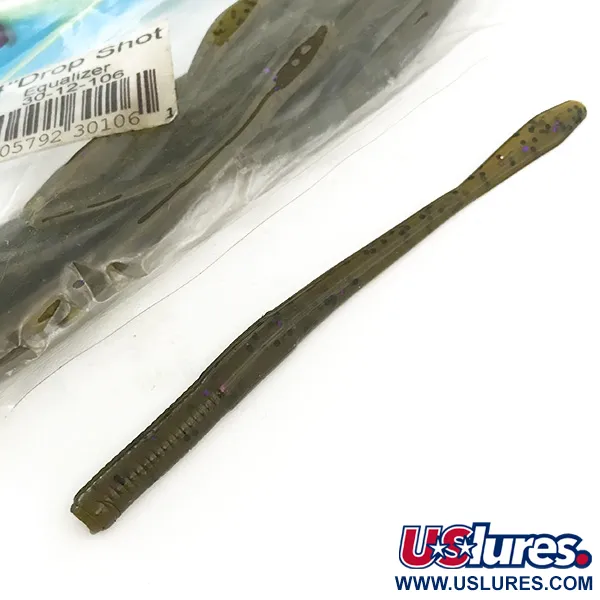 Open Water Drop Shot Masalas, Alyvinė, 10,2cm, Finesse, #6680