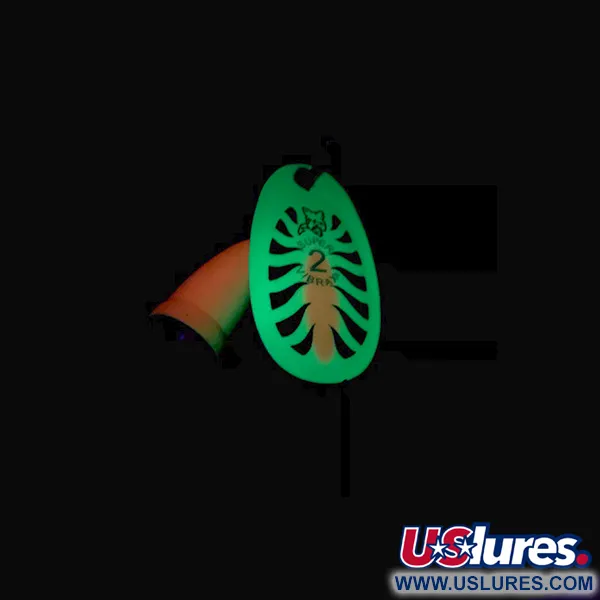 Blue Fox Super Vibrax 2 UV Suktukė, Geltona Fluorescencinė, 6g, #6693