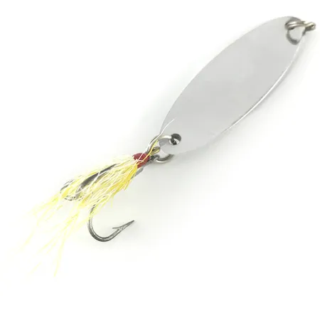 Weber MrChamp Blizgė, Sidabrinė, 14g, Trišakis su plunksnomis, #6695