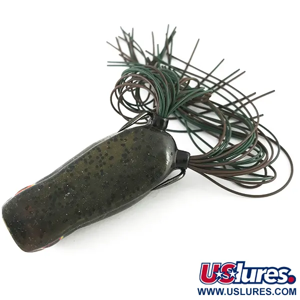SPRO Dean Rojas Bronzeye Frog Popper, Juoda, 14g, Tuščiaviduris, #6710
