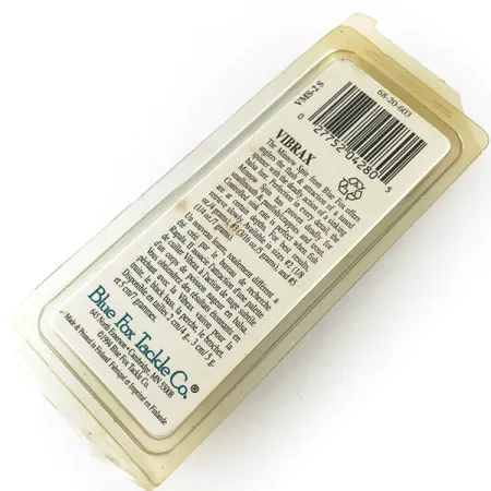 Blue Fox Vibrax Minnow Spin 1 Sukriukė, Sidabras, 4g, Balsa, #6718