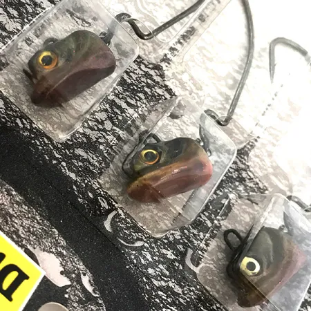 Duh!!! Head kit Offset Galvutės, Black / Green Metallic, 14g, #6721