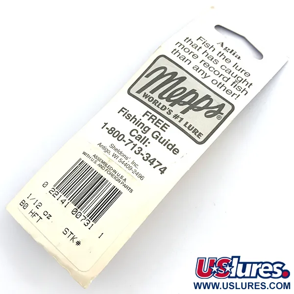 Mepps Aglia 0 Sukrė, Fire Tiger, 2,5g, UV danga, #6744