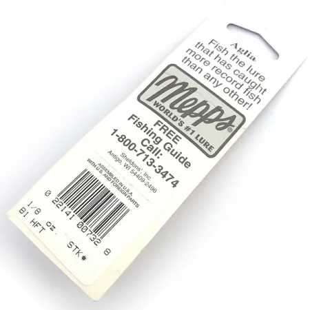 Mepps Aglia 1 Sukriukė, Fire Tiger, 3.5g, UV švytėjimas, #6745