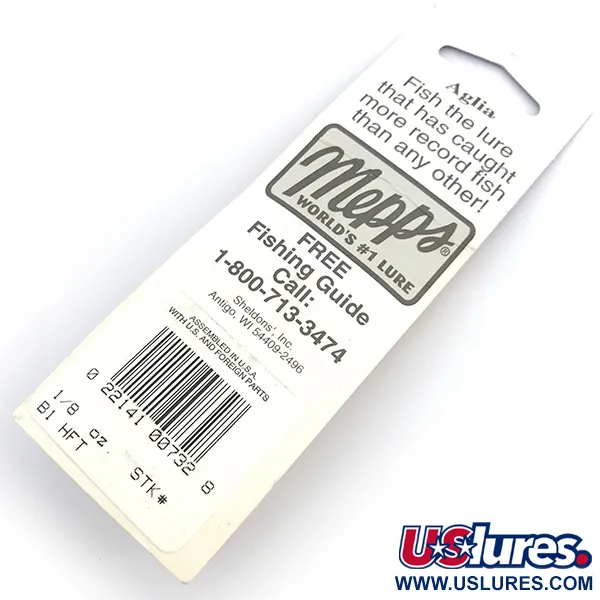 Mepps Aglia 1 Sukriukė, Fire Tiger, 3.5g, UV švytėjimas, #6745