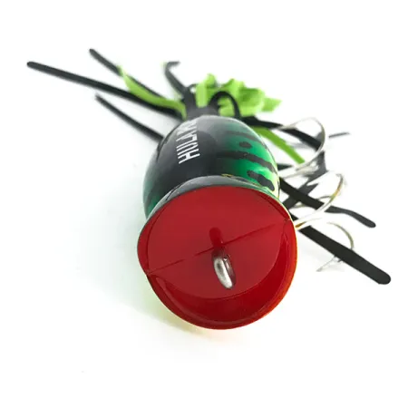 Fred Arbogast Hula Popper Paviršinis Masalas, Fire Tiger, 10g, #6760