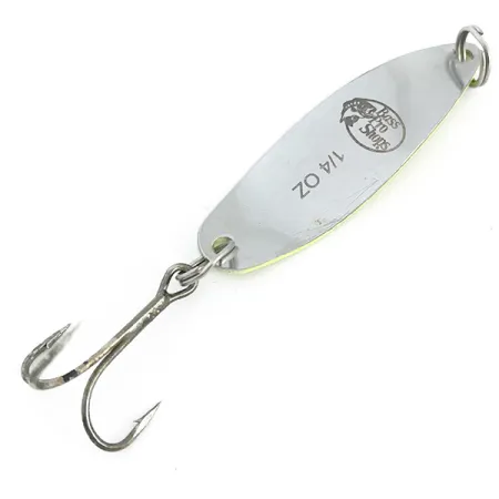 Bass Pro Shops Demon Dancer Blizgė, Chartreuse/Nikeliuota, 7g, UV, #6771