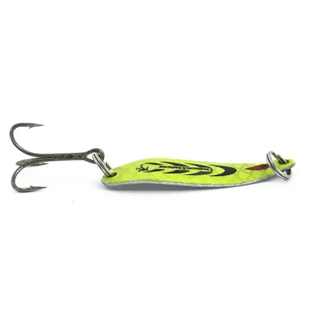 Bass Pro Shops Demon Dancer Blizgė, Chartreuse/Nikeliuota, 7g, UV, #6771