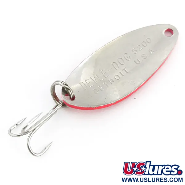 Eppinger Dardevle Devle Dog 5200 UV Blisgė, Raudona/Nikelis, 7g, UV, #6773