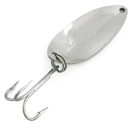 Luhr Jensen Krocodile Stubby Vartiklė, Nikelis / Mėlyna, 14g, JAV, #6774