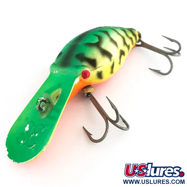 Luhr Jensen Hot Shot Rattle SE Vobleris, Fire Tiger, 14g, Barškutis, #6789