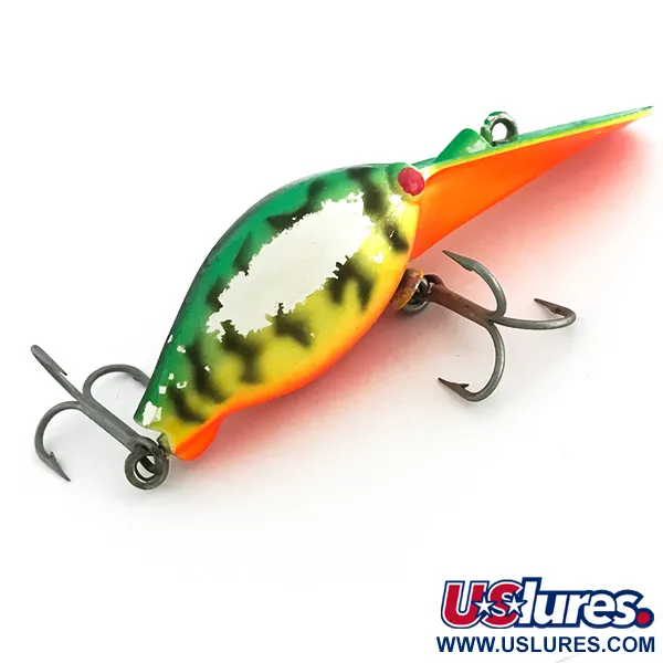 Luhr Jensen Hot Shot Rattle SE Vobleris, Fire Tiger, 14g, Barškutis, #6789
