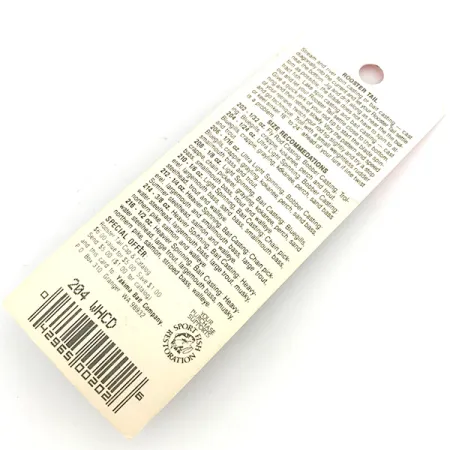 Yakima Bait Original Rooster Tail, Balta, 1,7g, Sukrė, #6794