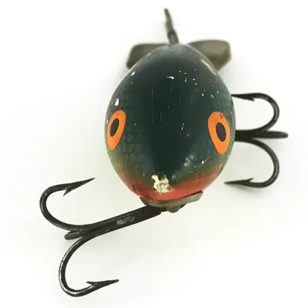 Bomber 400 series Vobleris, Žalias/Geltonas, 12,5g, Medinis, #6809