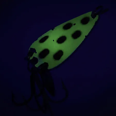 Marathon (with sonic blades) Blizgė, Žalia, 6cm, Švytinti, #6821