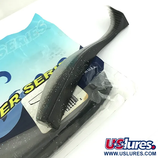 Yamamoto Saltwater series Guminukas, Black/Hologram Belly, 12.7cm, #6830