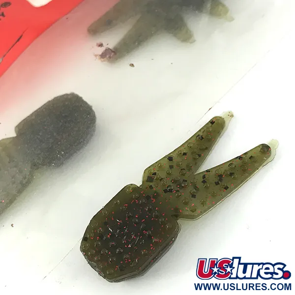 Zoom Tiny Salty Chunk, Green Pumpkin Red, minkštas masalas #6831