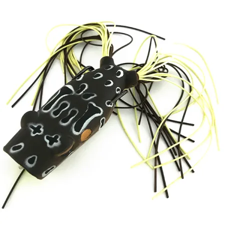 Terminator Popping Frog Paviršinis Masalas, Rudas, 14g, Žolinis, #6865