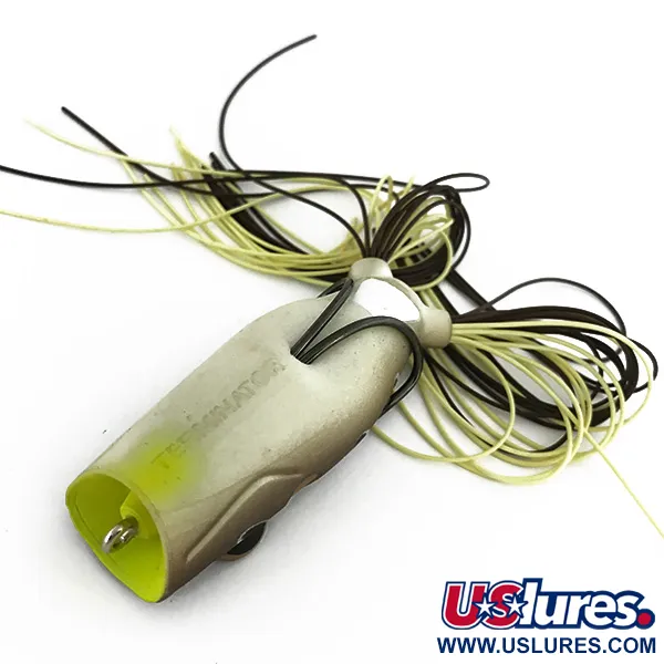 Terminator Popping Frog Paviršinis Masalas, Rudas, 14g, Žolinis, #6865