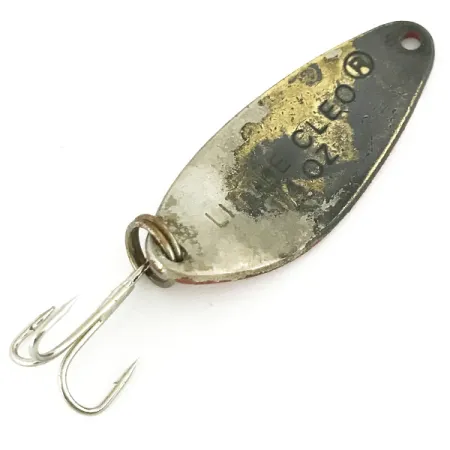 Acme Little Cleo Blizgė, Raudona/Balta/Nikelis, 7g, Vintage, #6873