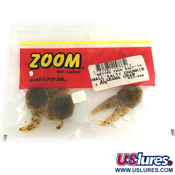 Zoom Small Salty Chunk Minkštas Masalas, Alabama Craw, 6,5cm, #6894
