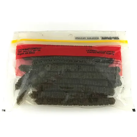 Zoom Super Salt Plus, Green Pumpkin, 10 cm, minkštas masalas #6896