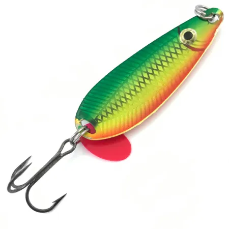 Key Largo Syco Spoon UV Blizgė, Rainbow Fish, 14g, UV danga, #6907