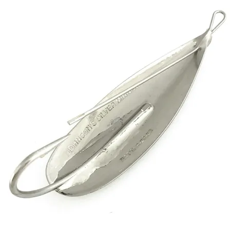 Blizgė Weedless Johnson Silver Minnow, Nikelis, 14g, Žolių sargas, #6913