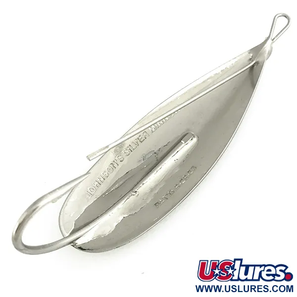 Blizgė Weedless Johnson Silver Minnow, Nikelis, 14g, Žolių sargas, #6913