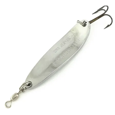 Luhr Jensen Krocodile Die #3 Blikė, Kaltas nikelis, 14g, #6914