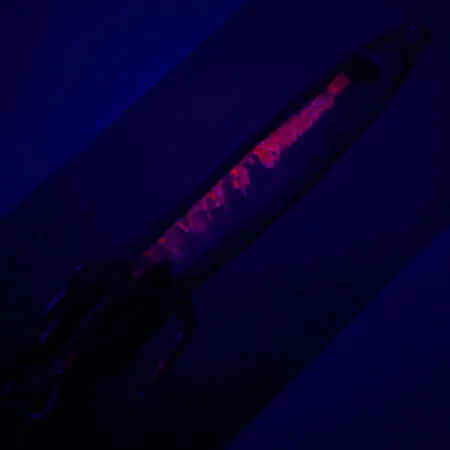 Luhr Jensen Deep Stinger UV Blizgė, Sidabrinė / Raudona, 21g, UV, #6927