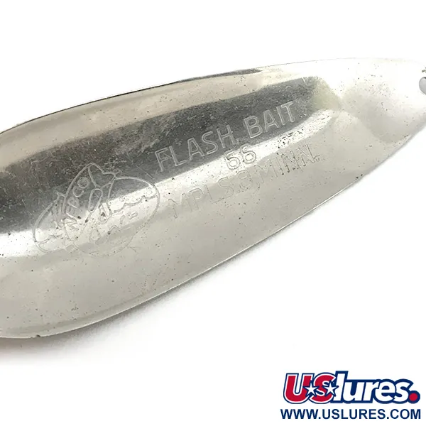 Nebco FlashBait 66 Vartiklė, Juoda/Balta/Nikelis, 21g, Vintage, #6929