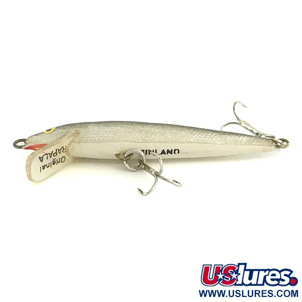Rapala Original Floater F7 Vobleris, Sidabrinė, 4g, Balsa, #6940