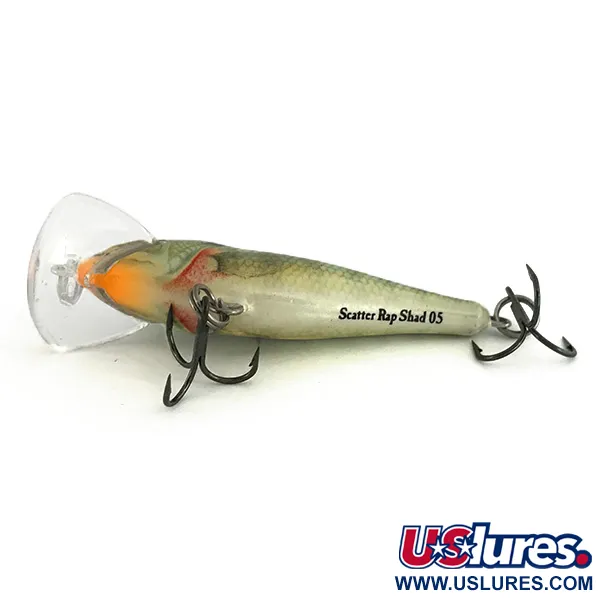 Rapala Scatter Rap Shad SCRS05 Vobleris, Ešerys, 5g, Scatter Lip, #6941