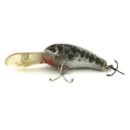 Cotton Cordell Big O Crankbait, Black/Silver/Gold, 10g, Plaukiantis, #6944