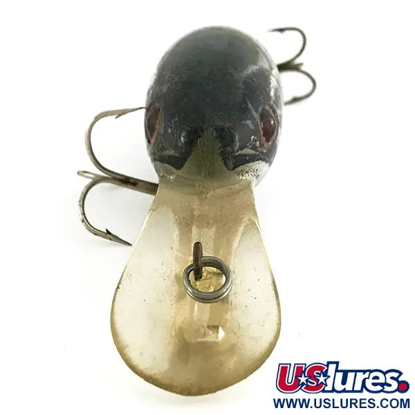 Cotton Cordell Big O Crankbait, Black/Silver/Gold, 10g, Plaukiantis, #6944