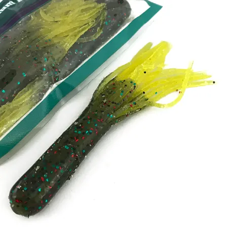 Bass Pro Shops Tournament Series Guminukas, Green Pumpkin, 10cm, #6952