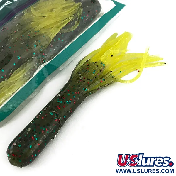 Bass Pro Shops Tournament Series Guminukas, Green Pumpkin, 10cm, #6952