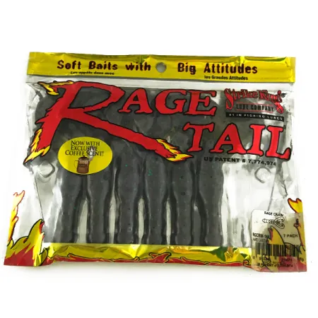 STRIKE KING Rage Tail soft bait 6 vnt.