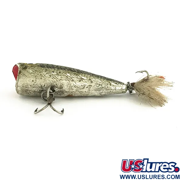 Rebel POP-R Poperis, Juoda Sidabrinė, 7g, Plunksnuotas Kablys, #6961