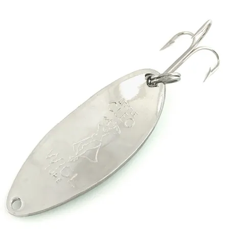 Seneca Little Cleo (Hula Girl) Glow Blizgė, Balta/Žalia/Nikelis, 18g, #6969