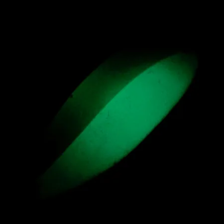 Seneca Little Cleo (Hula Girl) Glow Blizgė, Balta/Žalia/Nikelis, 18g, #6969