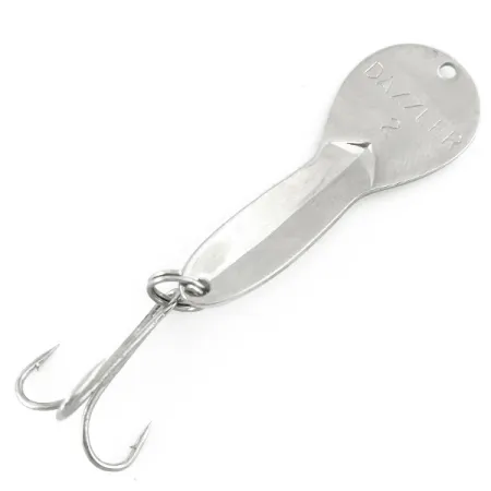 Acme Dazzler #2 Blizgė, Nikelis / Žalia, 7g, Vintage, #6981